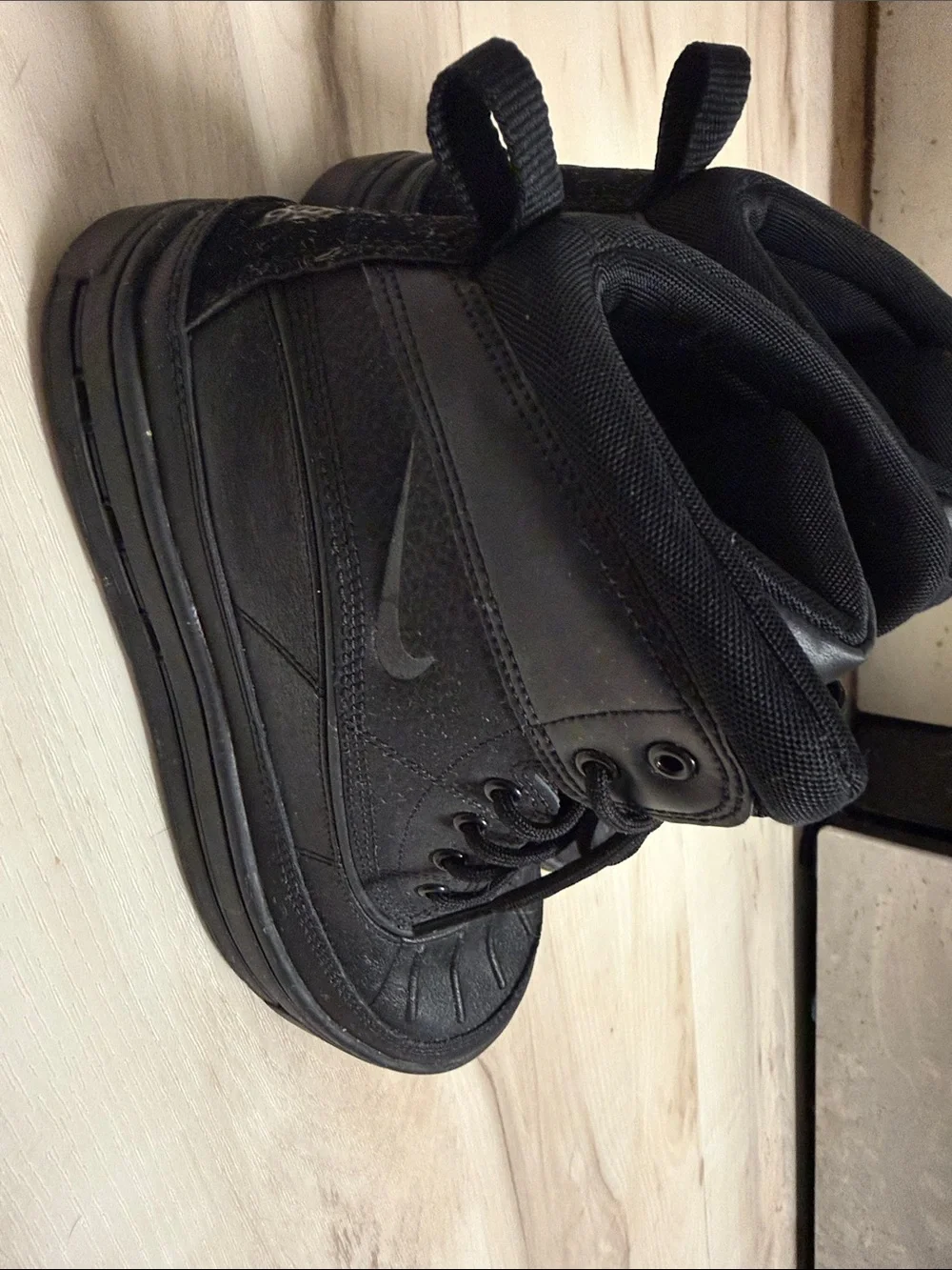 Nike Kids Black High-Top Boot Snow Boots